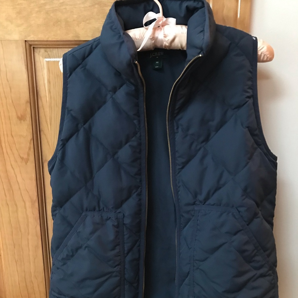 J crew puffer vest
